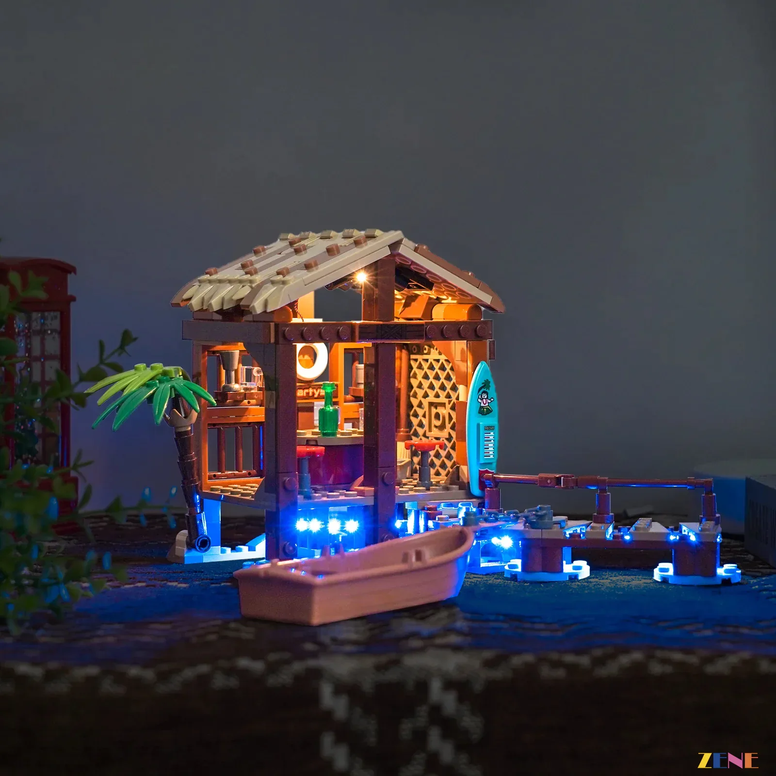 Light Kit for Windmill Village Hut #75636 - Image 11