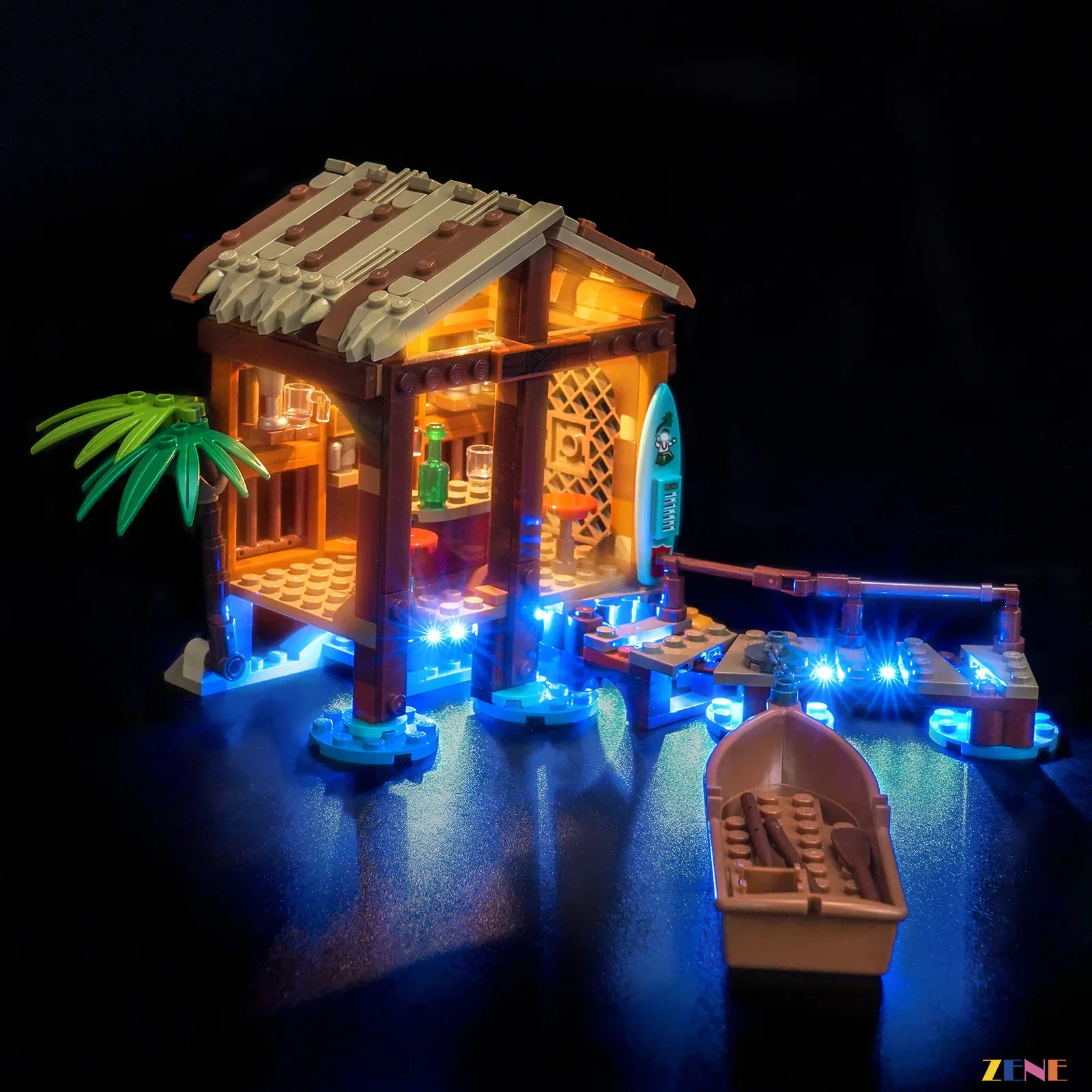 Light Kit for Windmill Village Hut #75636 - Image 6