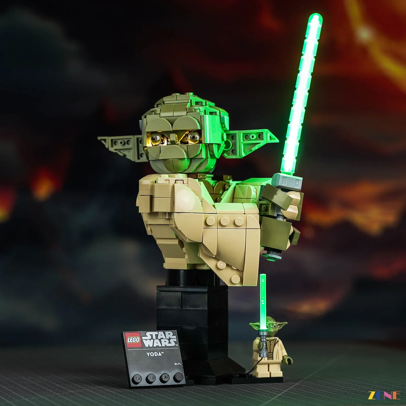 Light Kit for Yoda Bust #75438