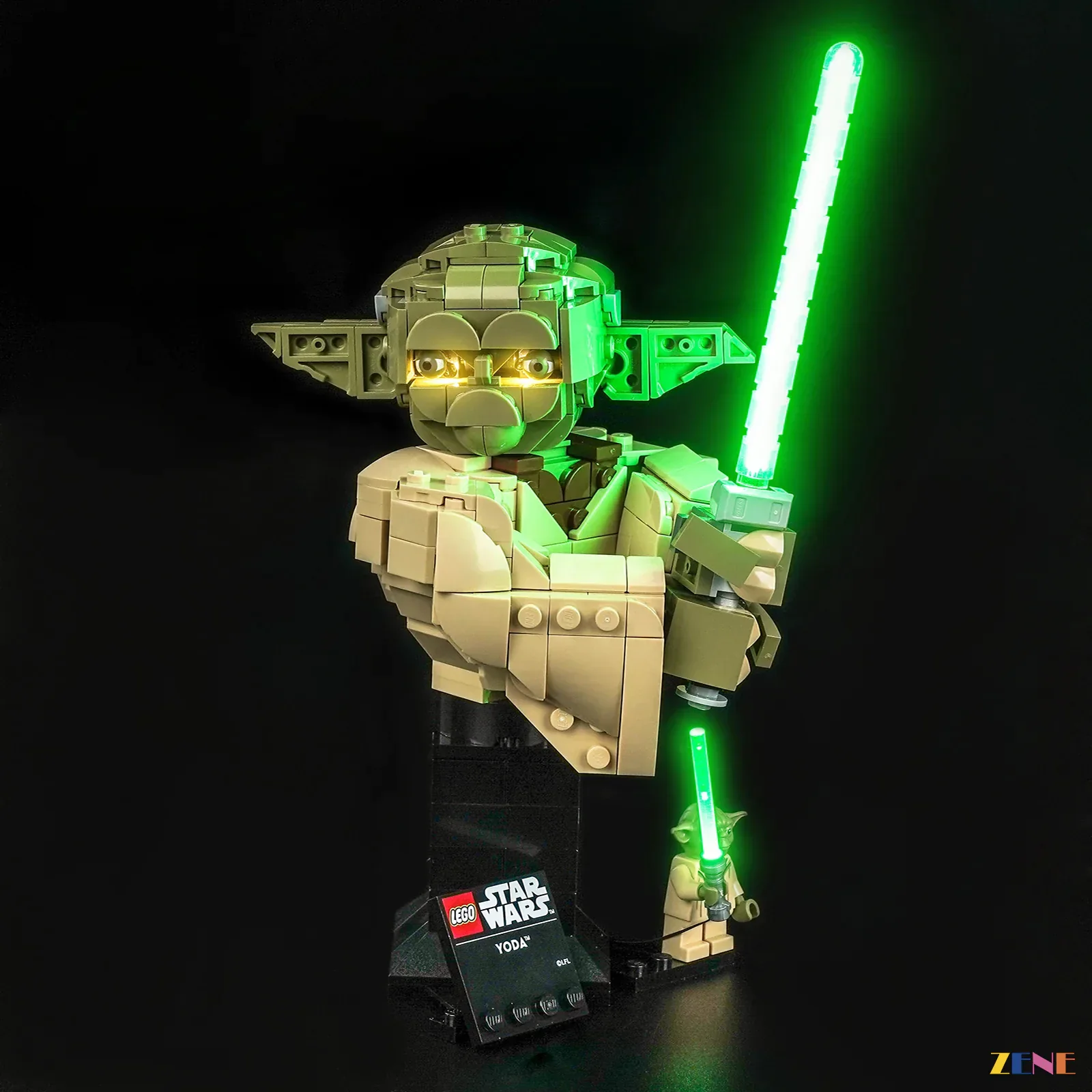 Light Kit for Yoda Bust #75438 - Image 4