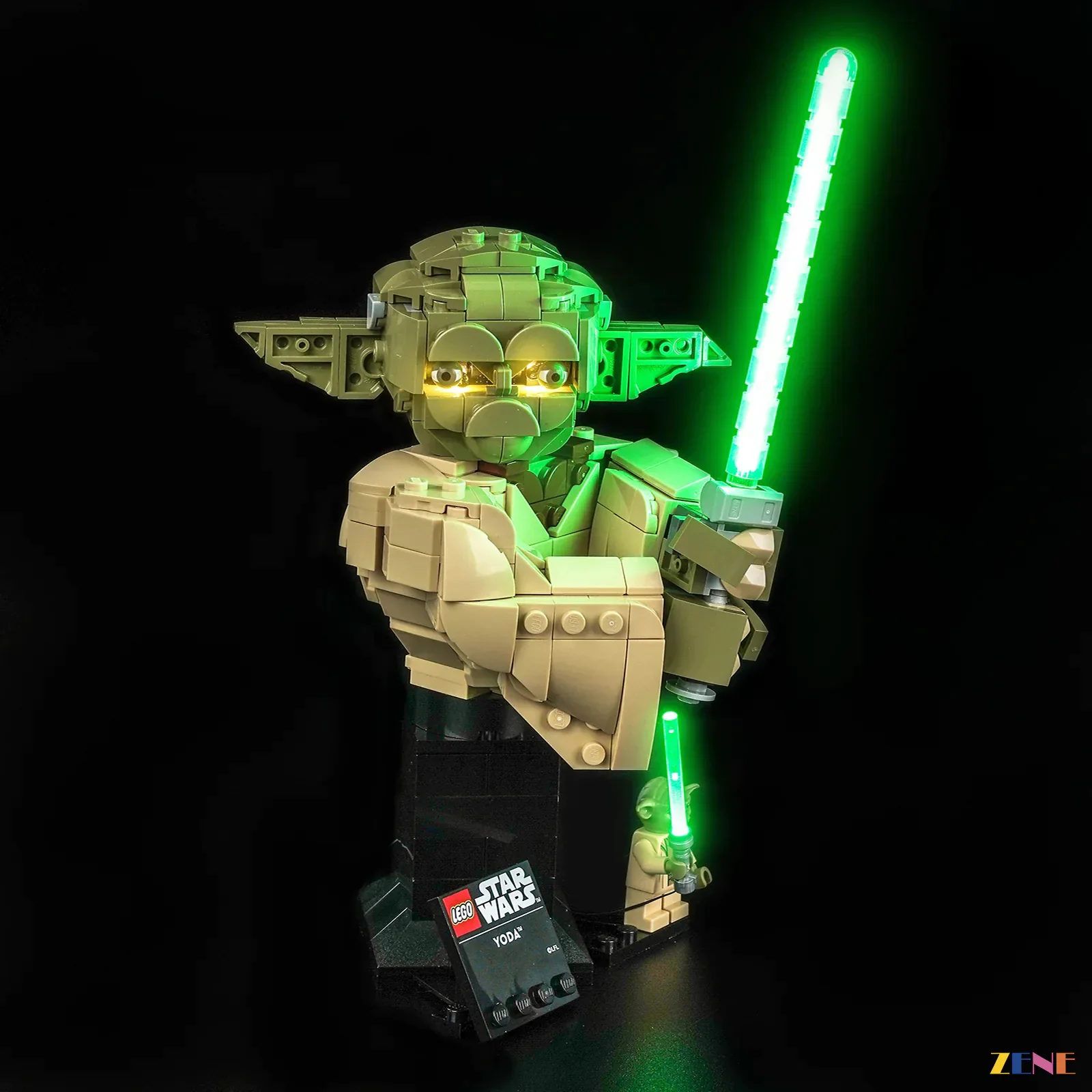 Light Kit for Yoda Bust #75438 - Image 8