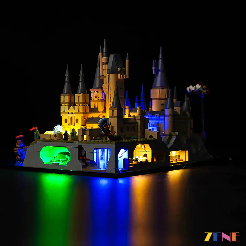 Light Kit for Grounds and Hogwarts Castle #76419 - Image 7