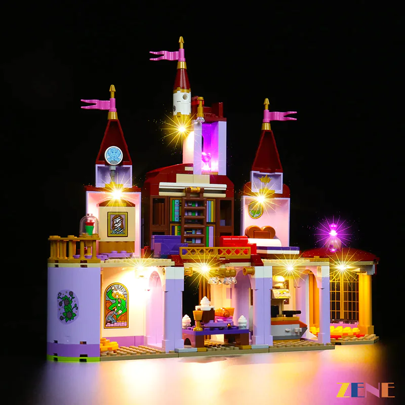 Light Kit for Belle and the Beast's Castle #43196
