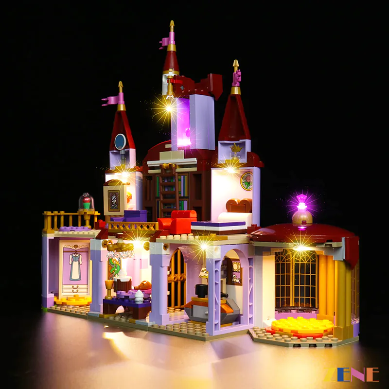 Light Kit for Belle and the Beast's Castle #43196 - Image 6