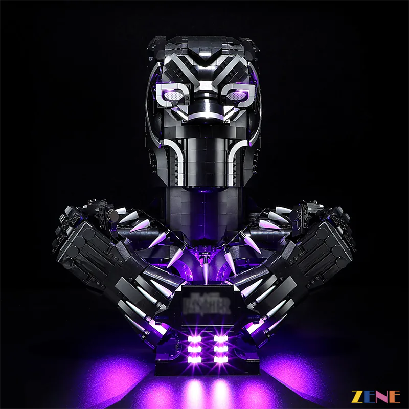 Light Kit for Black Panther Bust #76215
