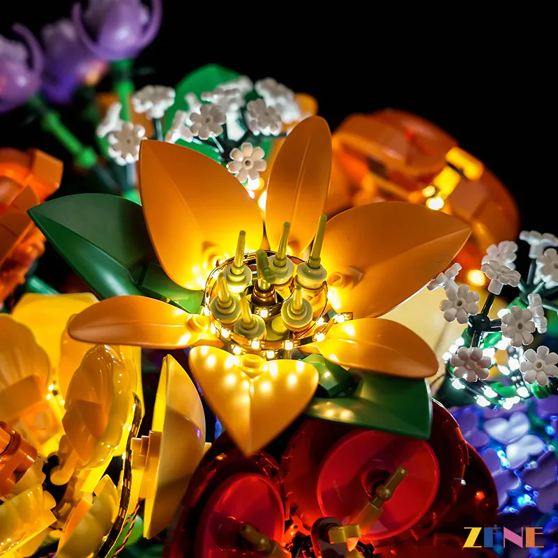 Light Kit for Botanical Flower Arrangement #10345 - Image 3