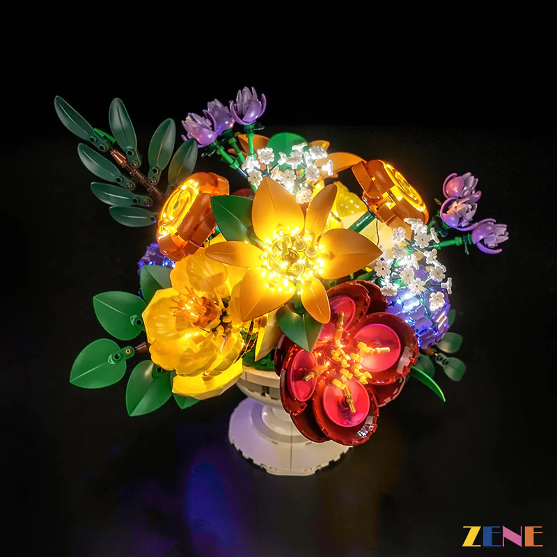 Light Kit for Botanical Flower Arrangement #10345 - Image 6