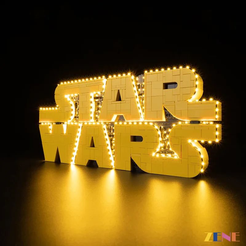 Light Kit for Brick-Built Star Wars Logo #75407