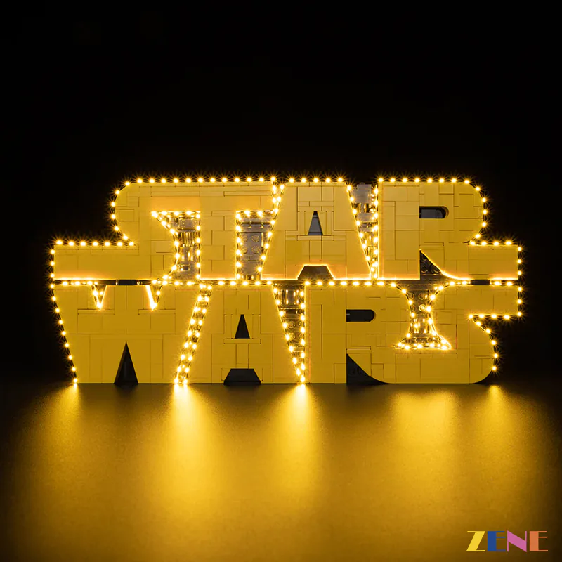 Light Kit for Brick-Built Star Wars Logo #75407 - Image 2