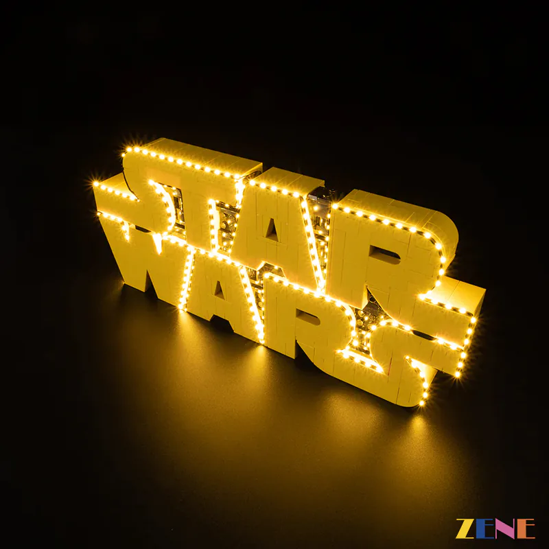 Light Kit for Brick-Built Star Wars Logo #75407 - Image 3