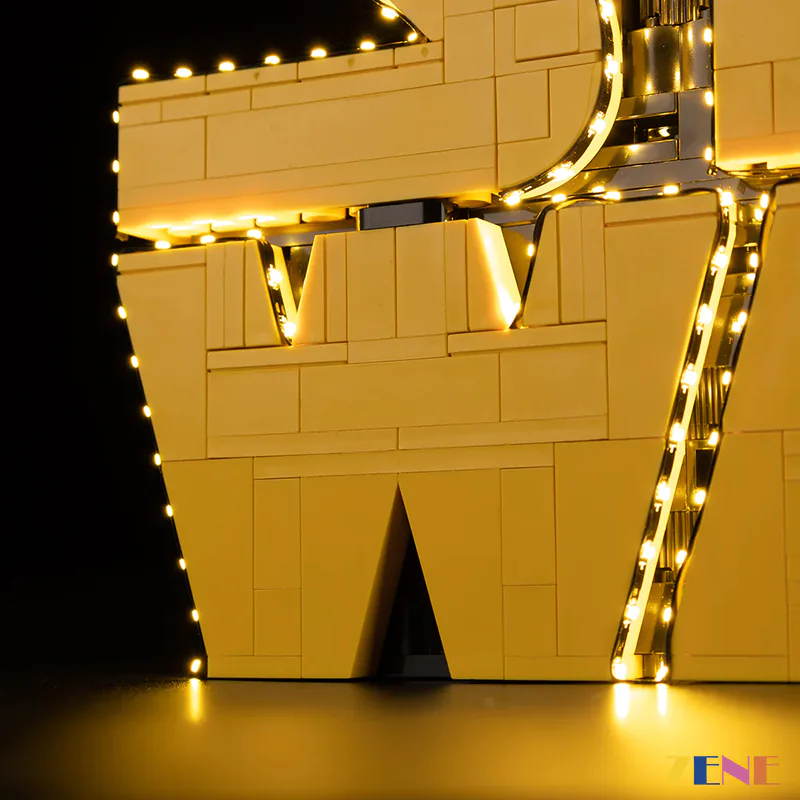 Light Kit for Brick-Built Star Wars Logo #75407 - Image 6