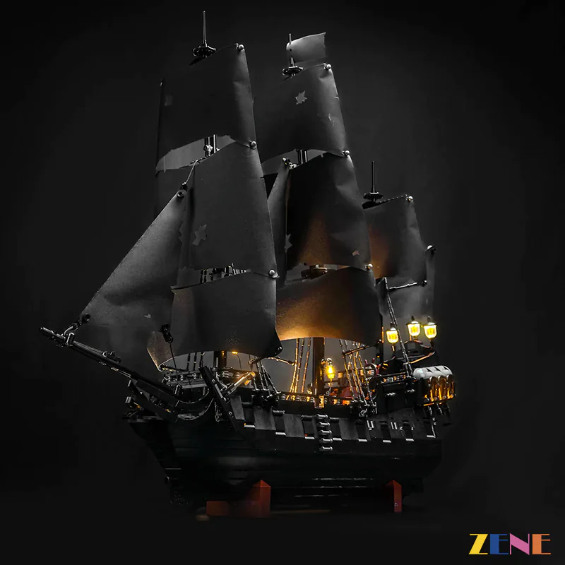 Light Kit for Jack Sparrow's Pirate Black Pearl Ship #10365 (Ver. 1) - Image 4
