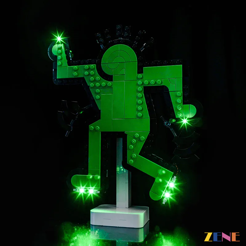Light Kit for Dancing Figures #31216 Art Keith Haring - Image 11