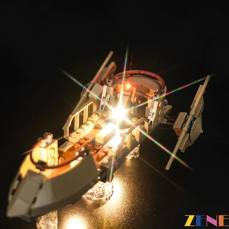 Light Kit for Desert Skiff Sarlacc Pit #75396