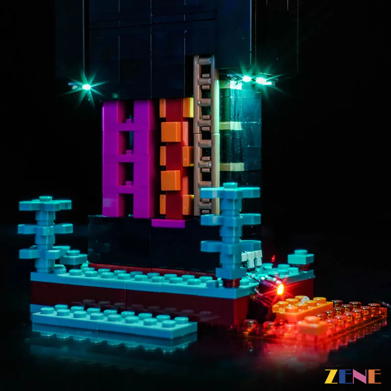 Light Kit for Minecraft® Enderman Tower #21279 - Image 3