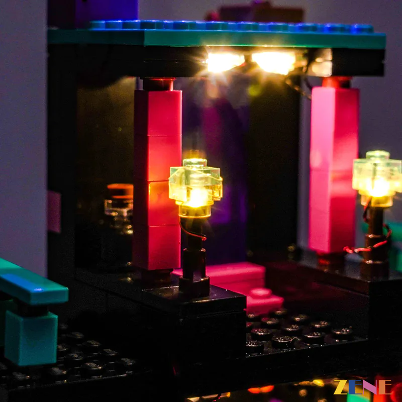 Light Kit for Minecraft® Enderman Tower #21279 - Image 8