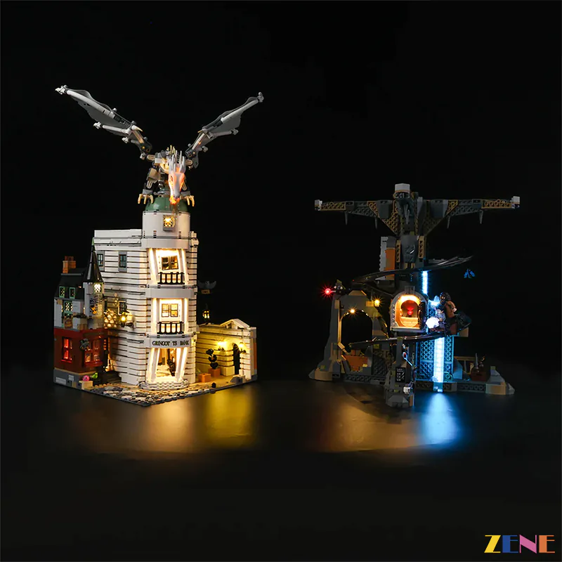 Light Kit for Gringotts Wizarding Bank #76417 - Image 2