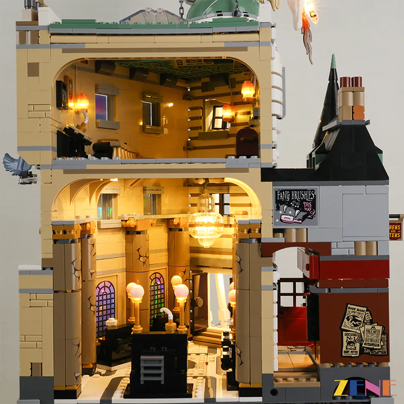 Light Kit for Gringotts Wizarding Bank #76417 - Image 6