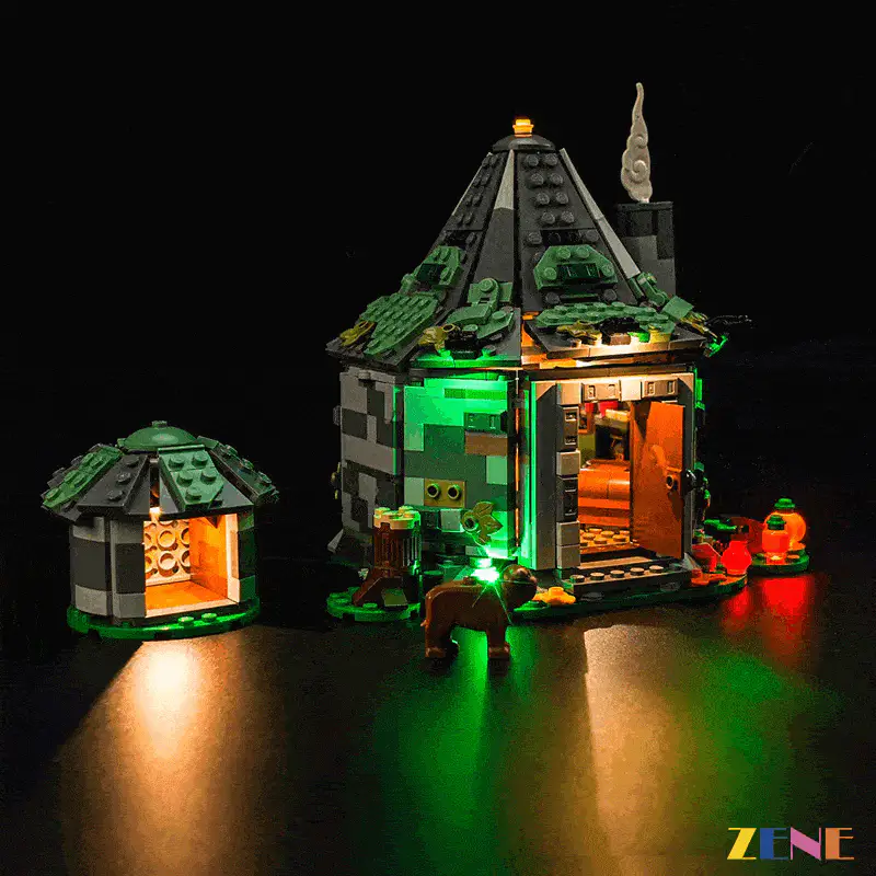 Light Kit for Hagrid's Hut An Unexpected Visit #76428