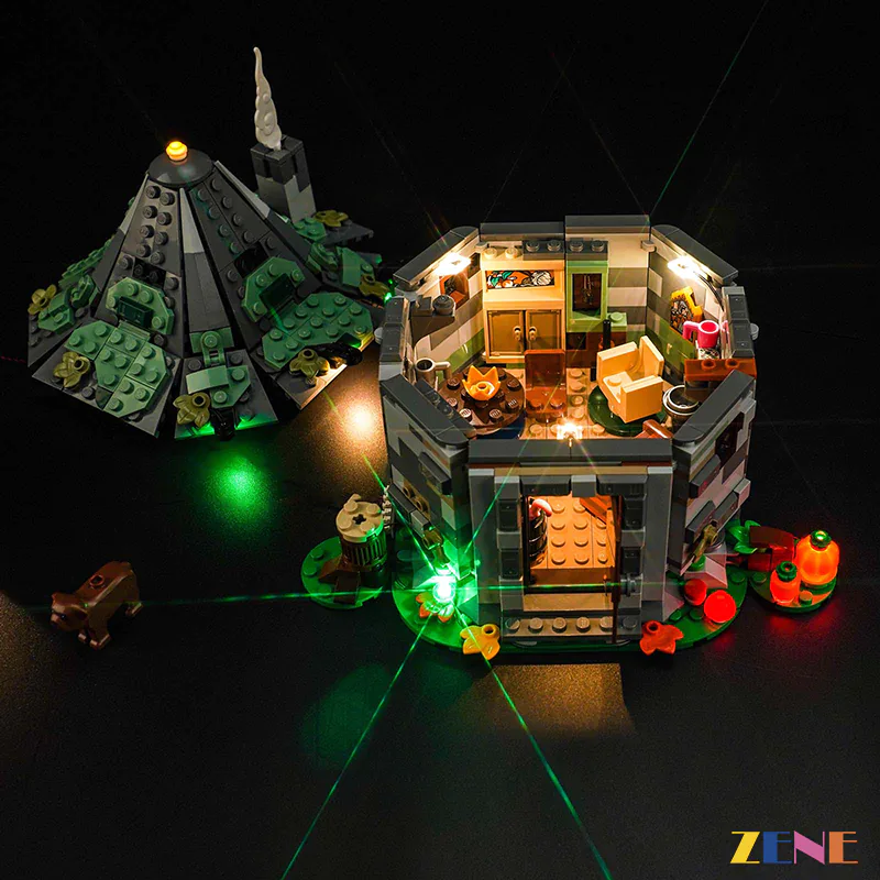 Light Kit for Hagrid's Hut An Unexpected Visit #76428 - Image 3