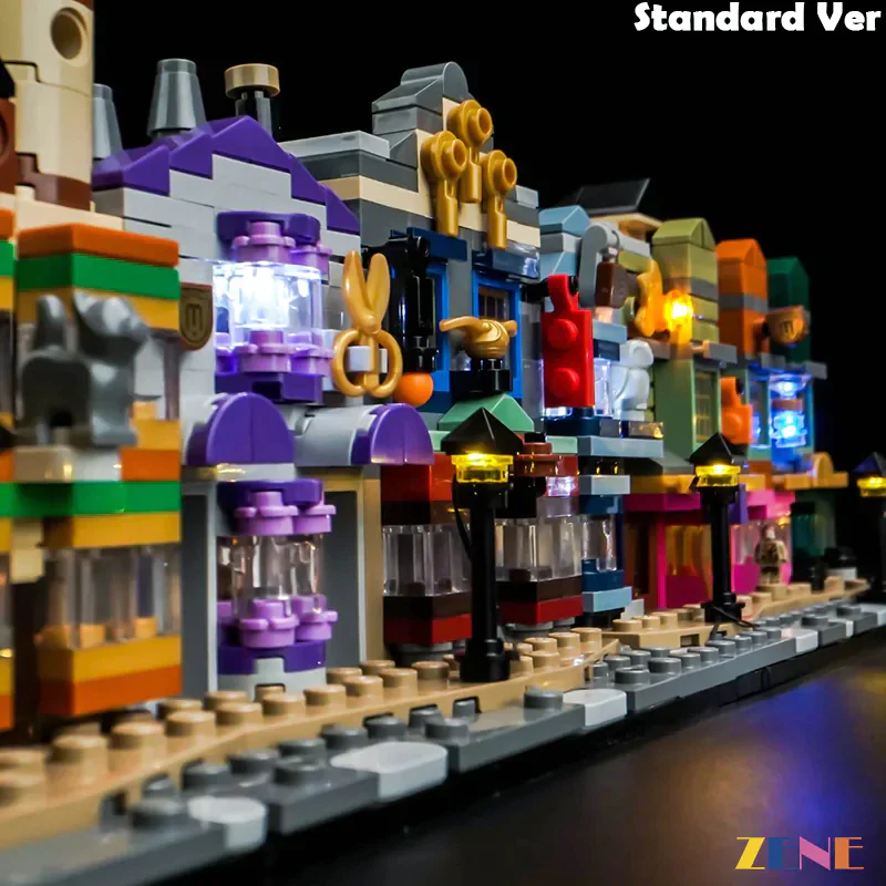 Light Kit for Diagon Alley Wizarding Shops #76444 - Image 4