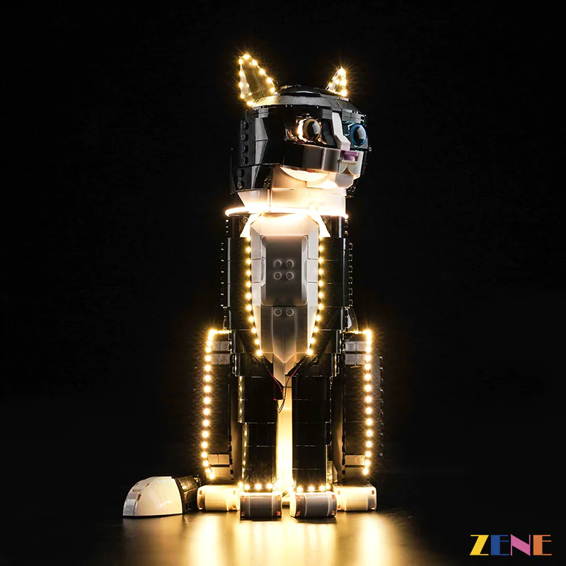 Light Kit for Ideas Tuxedo Cat #21349 - Image 3