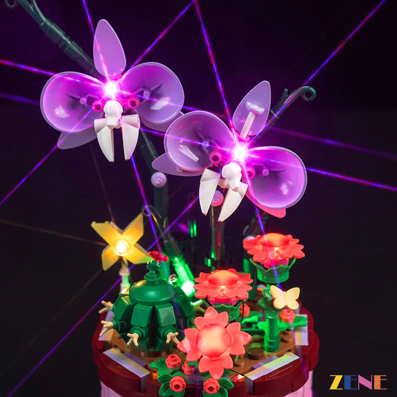 Light Kit for Isabela's Flowerpot Disney #43237 - Image 5