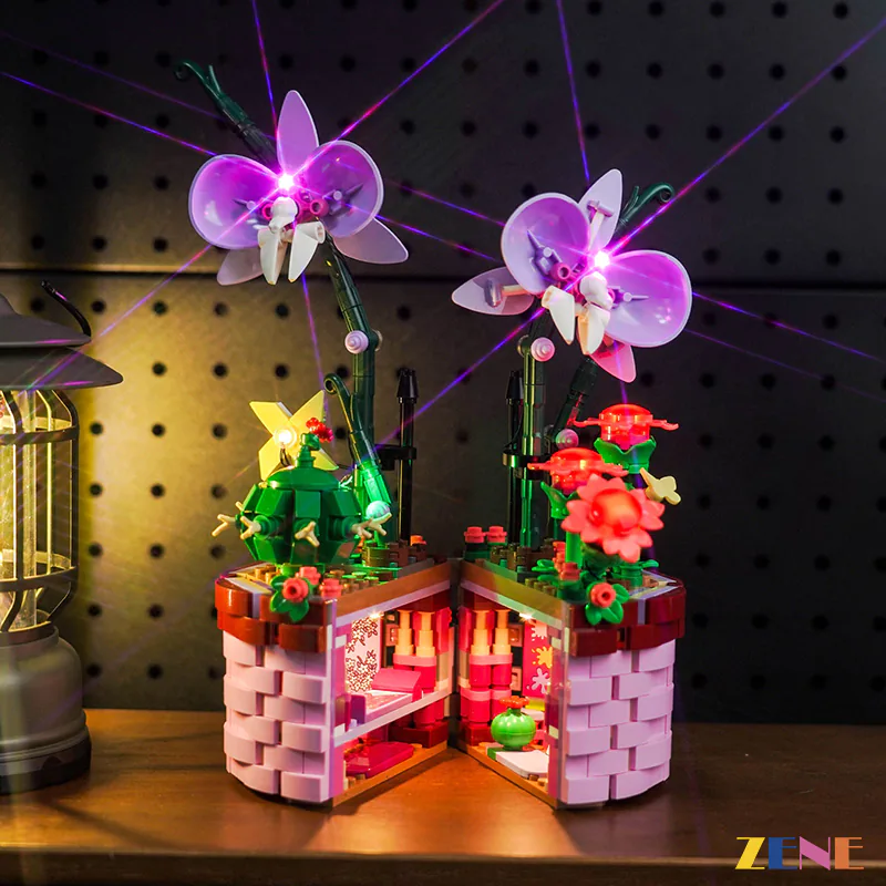 Light Kit for Isabela's Flowerpot Disney #43237 - Image 7