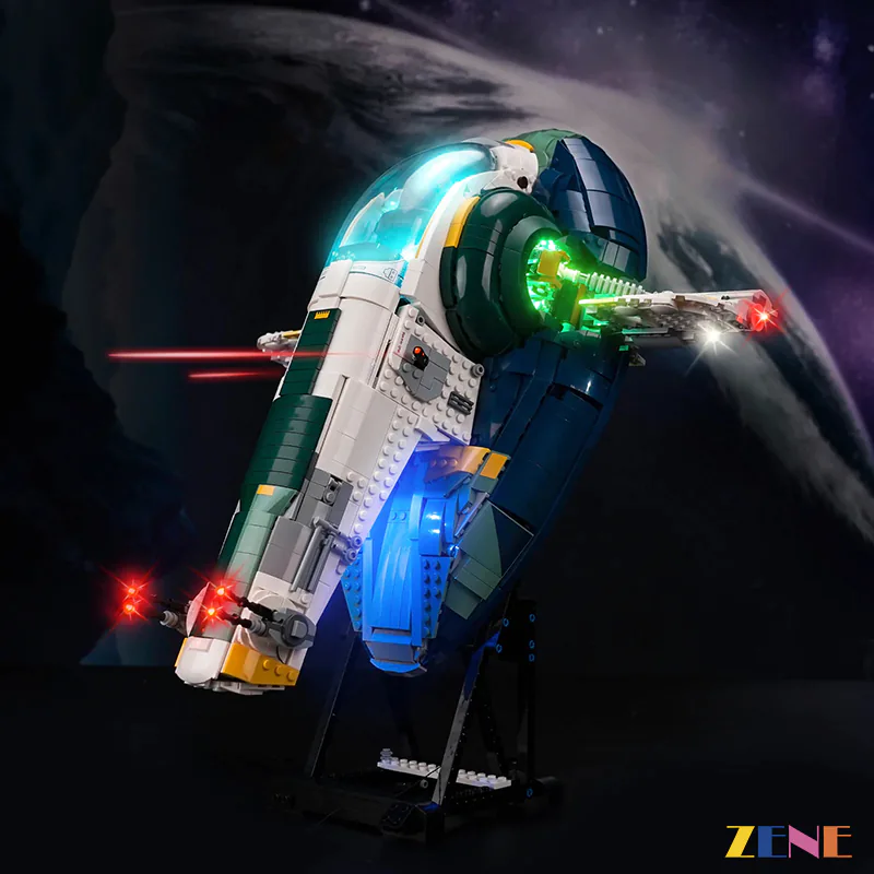 Light Kit for Jango Fett's Firespray-Class Starship #75409 - Image 9