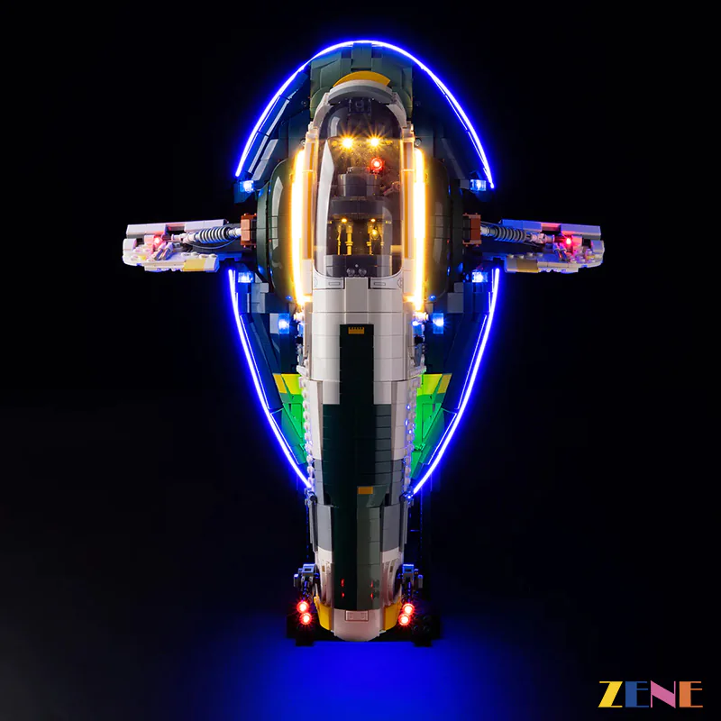 Light Kit for Jango Fett's Firespray-Class Starship #75409 (Ver.2) - Image 5