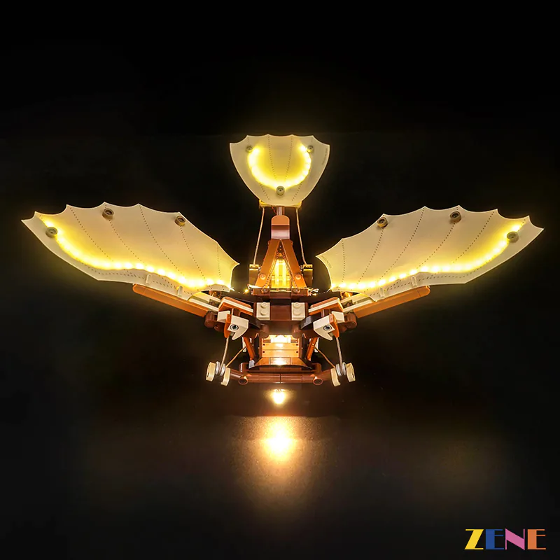 Light Kit for Leonardo da Vinci's Flying Machine #10363 - Image 3