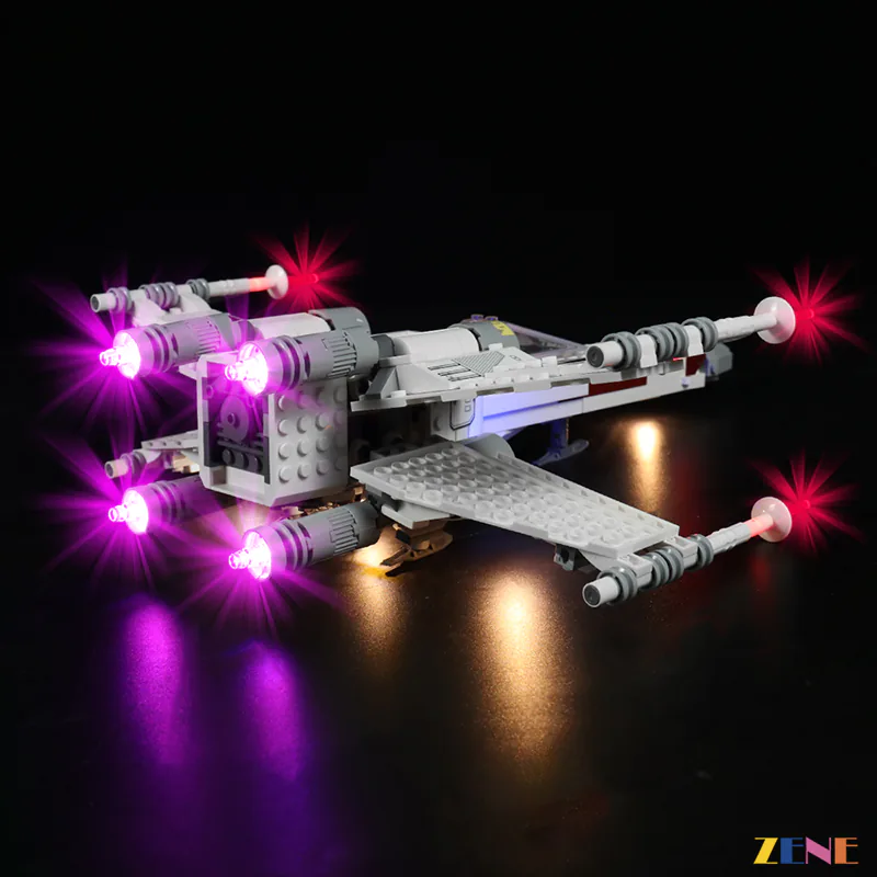 Light Kit for Luke Skywalker's X-Wing Fighter #75301 - Image 2