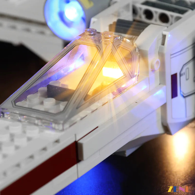 Light Kit for Luke Skywalker's X-Wing Fighter #75301 - Image 4