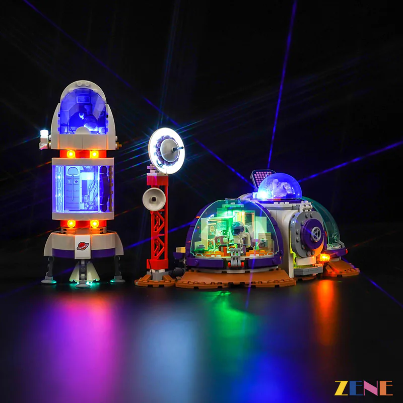 Light Kit for Mars Space Base and Rocket #42605