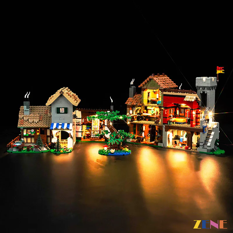 Light Kit for Medieval Town Square #10332