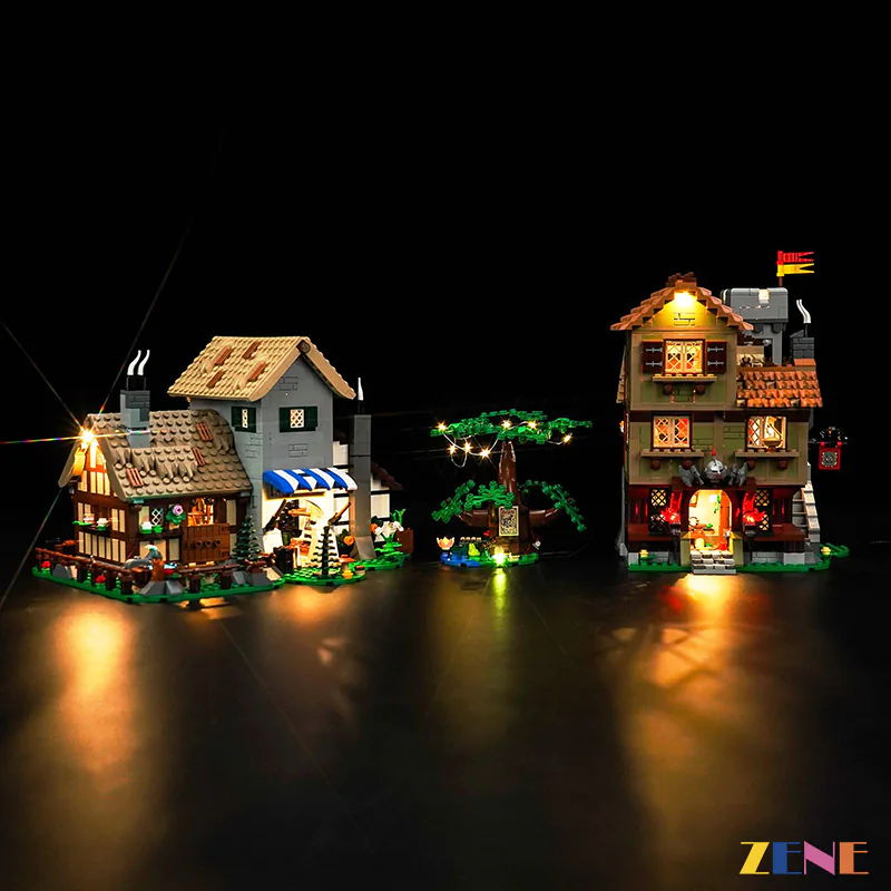 Light Kit for Medieval Town Square #10332 - Image 5