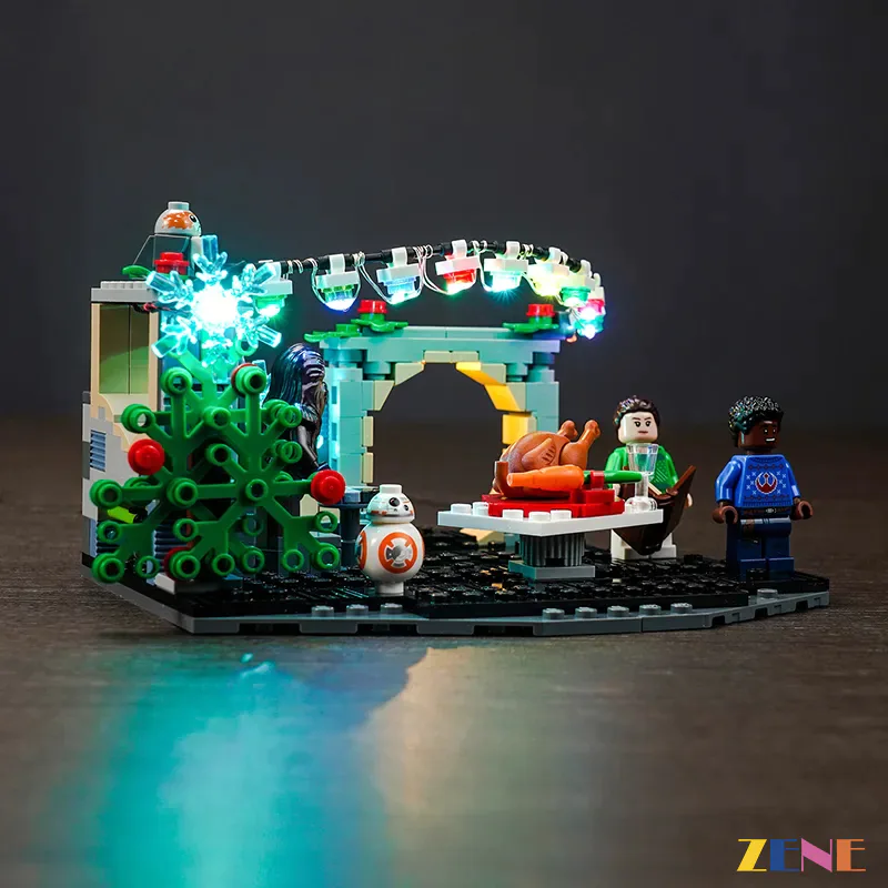 Light Kit for Millennium Falcon Holiday Diorama #40658
