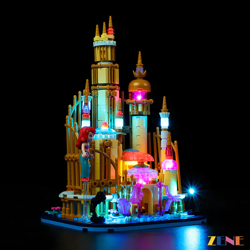 Light Kit for Mini Disney Ariel Castle #40708
