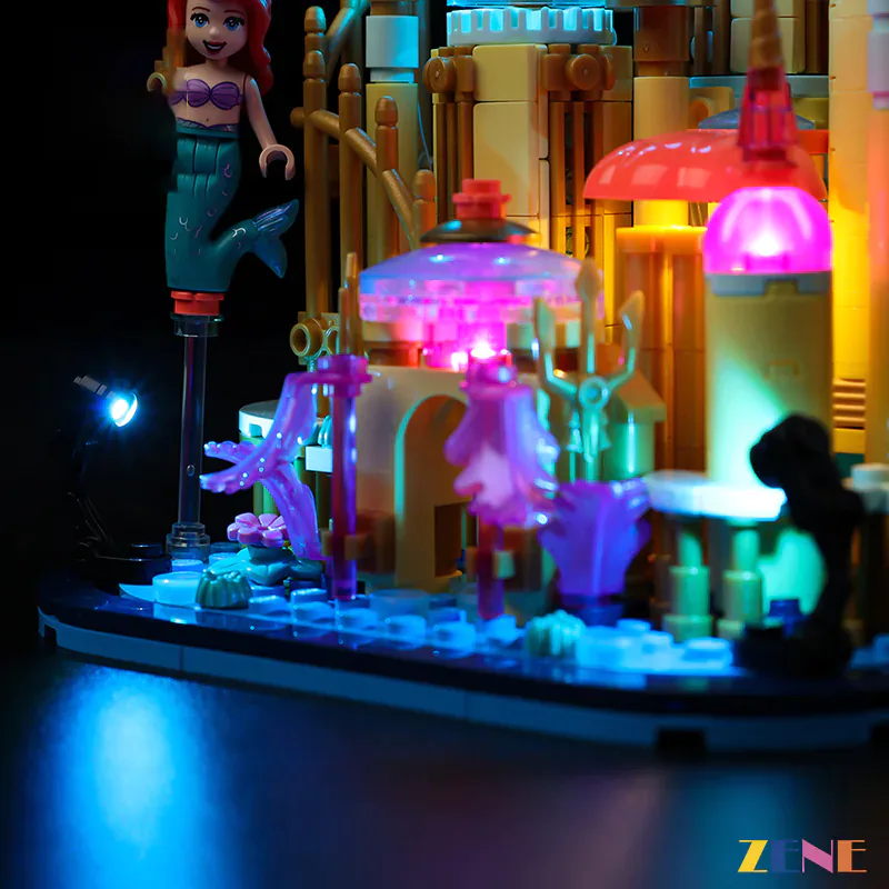 Light Kit for Mini Disney Ariel Castle #40708 - Image 2