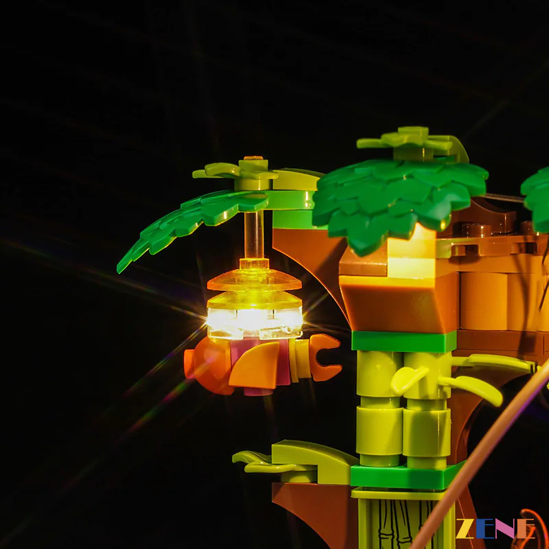 Light Kit for Minions and Gru's Family Mansion #75583 - Image 3