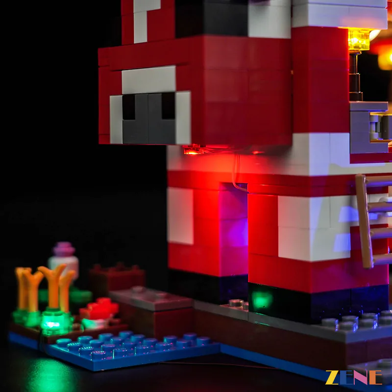Light Kit for Mooshroom House #21270 - Image 2
