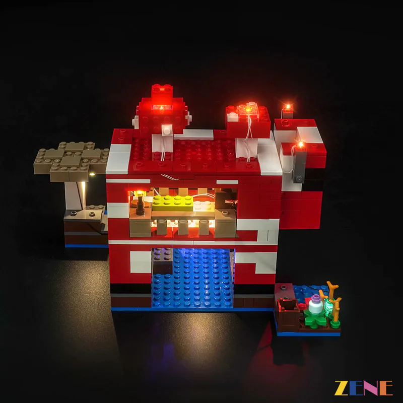 Light Kit for Mooshroom House #21270 - Image 3