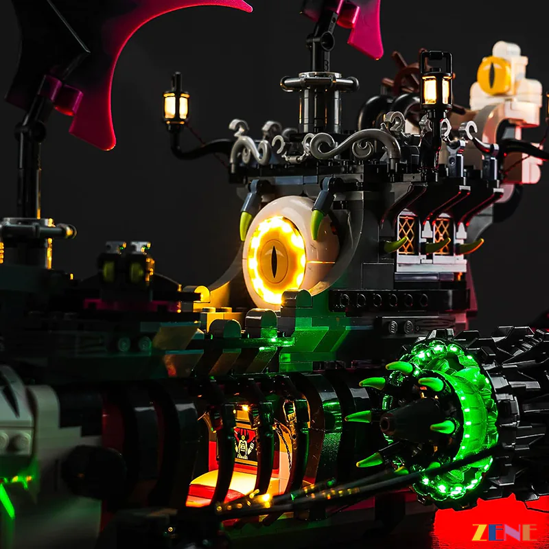 Light Kit for DREAMZzz Nightmare Shark Ship #71469 - Image 6