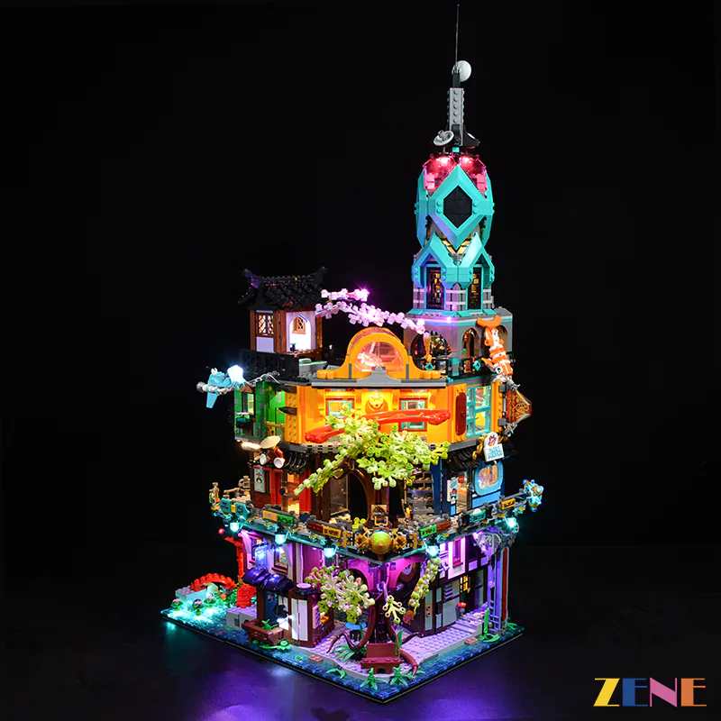Light Kit for NINJAGO City Gardens #71741 - Image 2