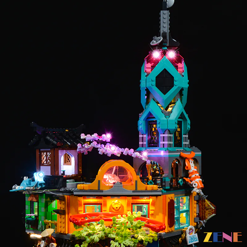 Light Kit for NINJAGO City Gardens #71741 - Image 4