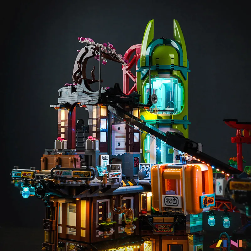 Light Kit for NINJAGO City Markets #71799 (Ver. 2) - Image 2