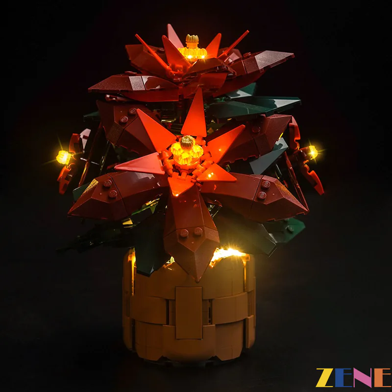 Light Kit for Poinsettia Flower 10370 - Image 8