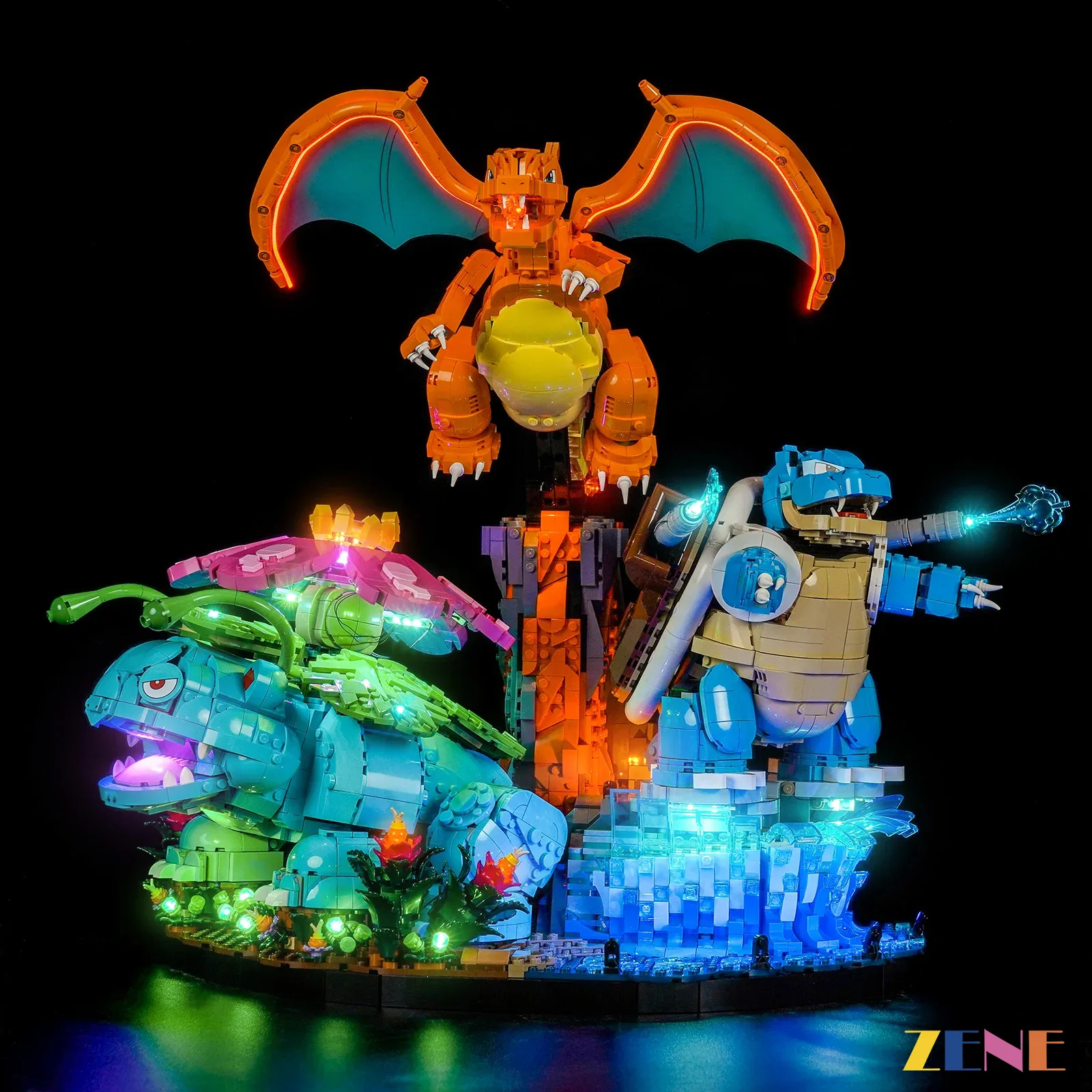 Light Kit for Pokémon Venusaur Charizard and Blastoise #72153 - Image 8