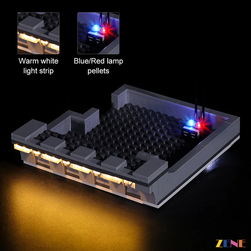 Light Kit for Police Station #10278 (Ver. 2) - Image 2