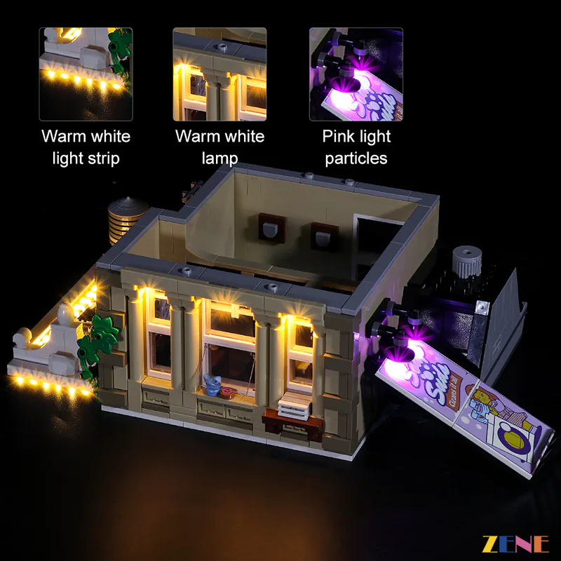 Light Kit for Police Station #10278 (Ver. 2) - Image 3